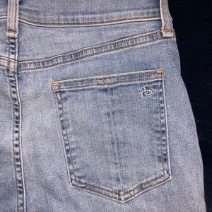 Rag & Bone high rise skinny jeans